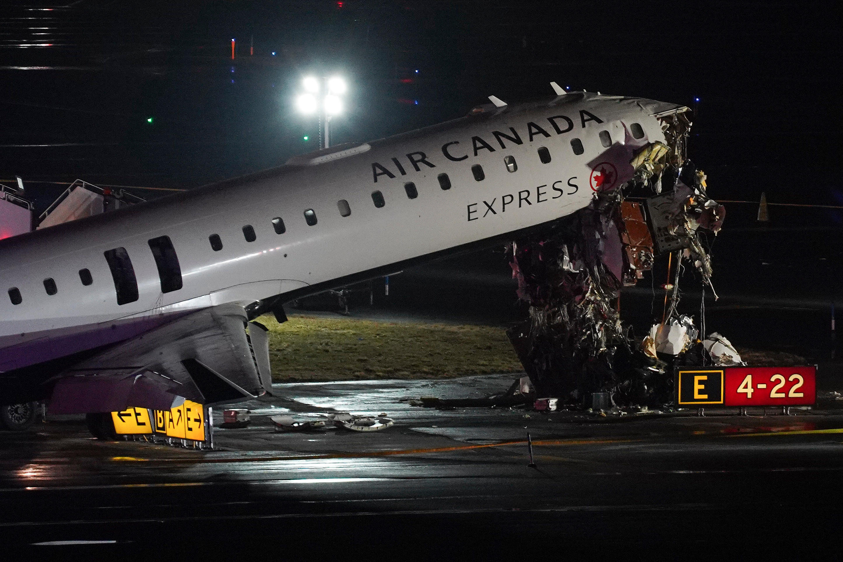Flight attendant fell through hole in plane, 'cockpit destroyed