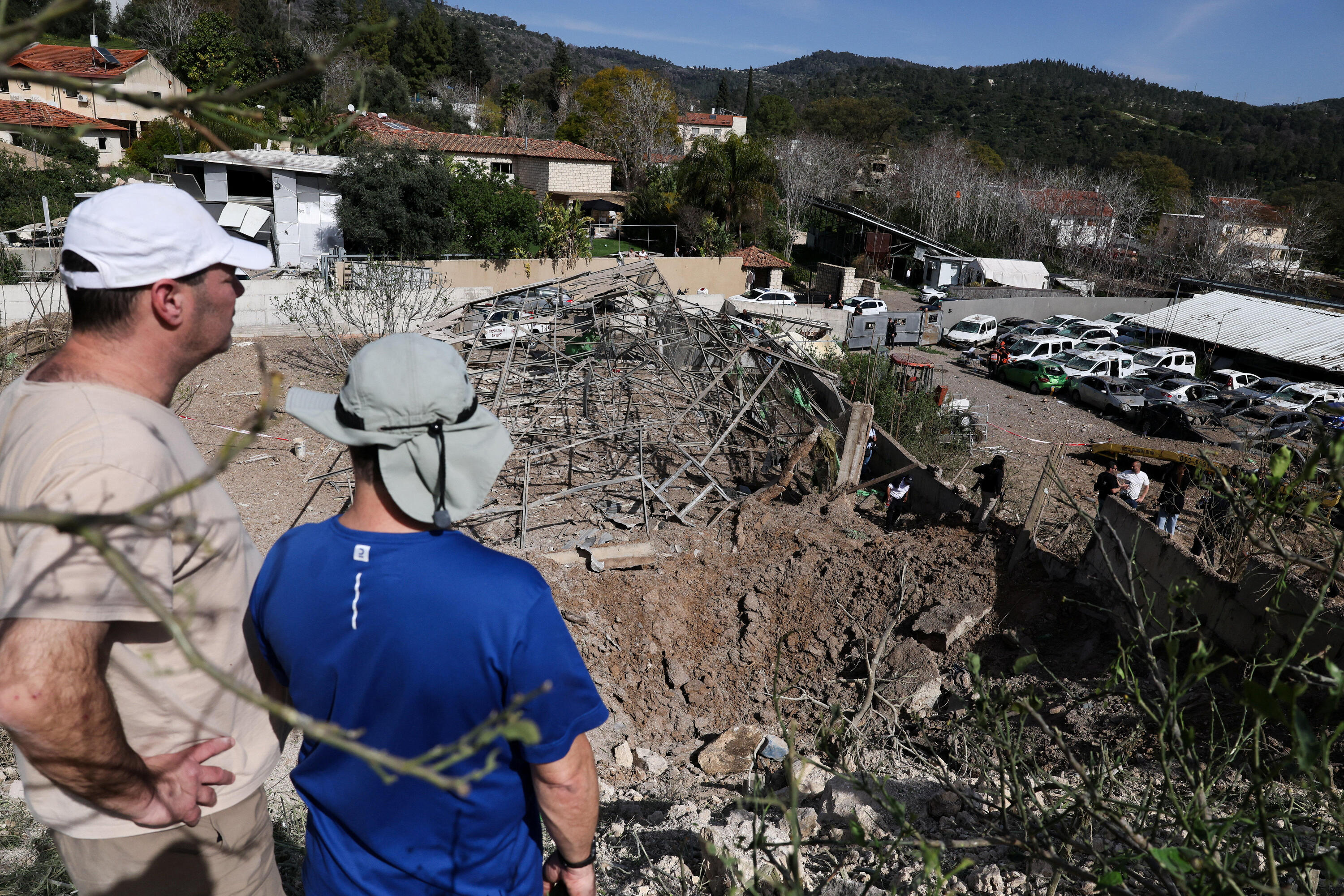 Iranian missile strike in central Israel wounds 11, damages ...