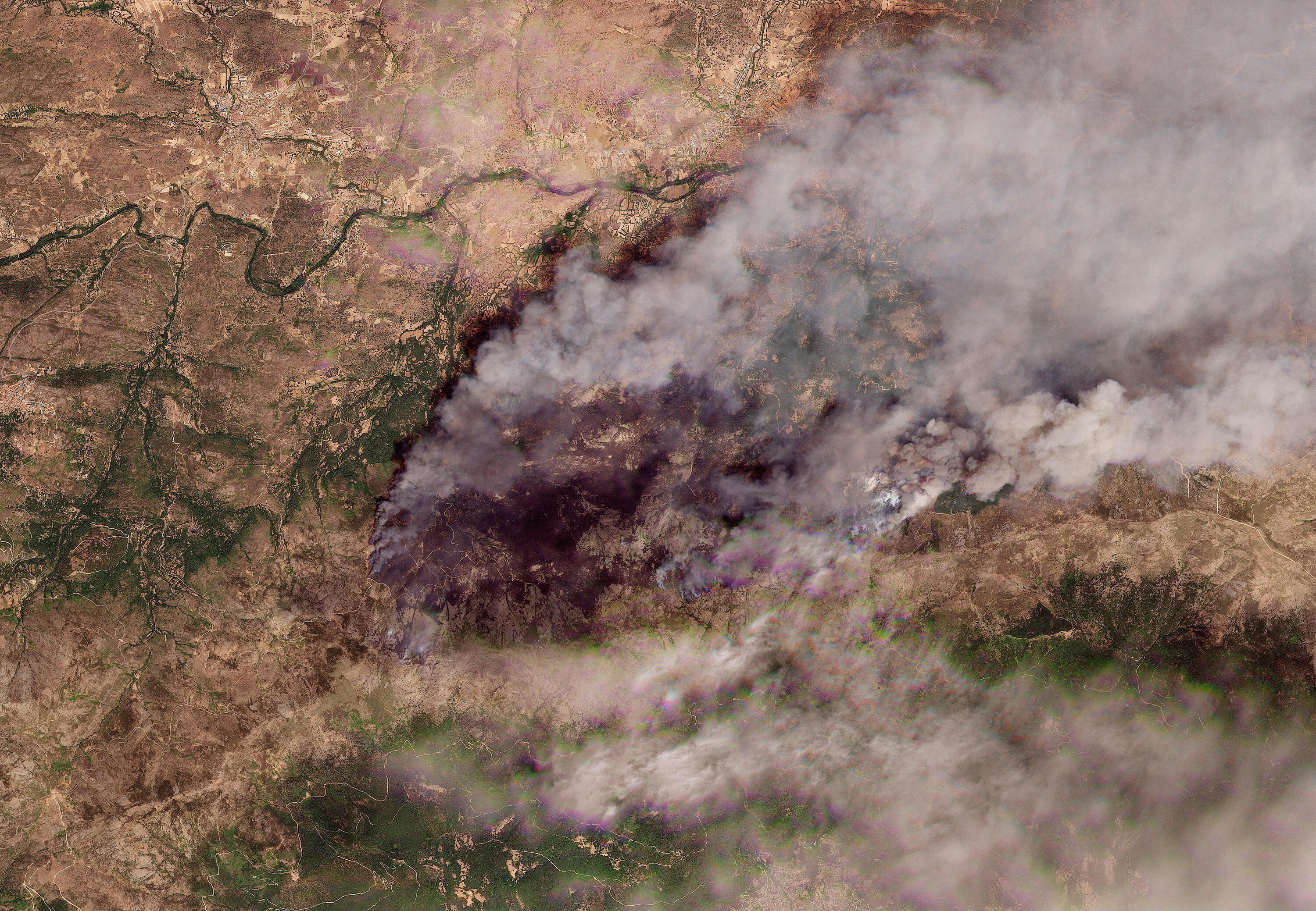 צילום: 2026 Planet Labs PBC/Handout via REUTERS צילום: 2026 Planet Labs PBC/Handout via REUTERS