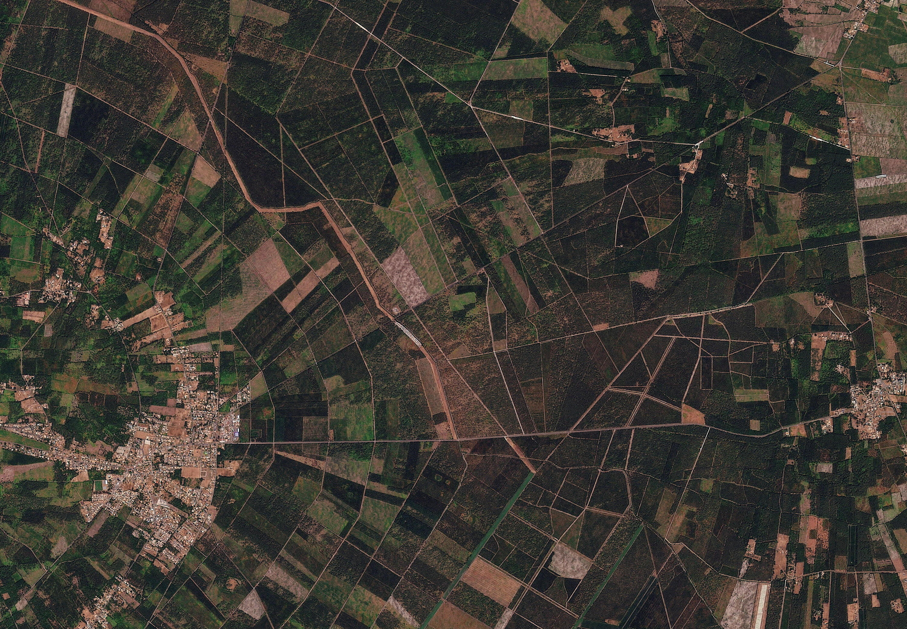 צילום: 2026 Planet Labs PBC/Handout via REUTERS צילום: 2026 Planet Labs PBC/Handout via REUTERS