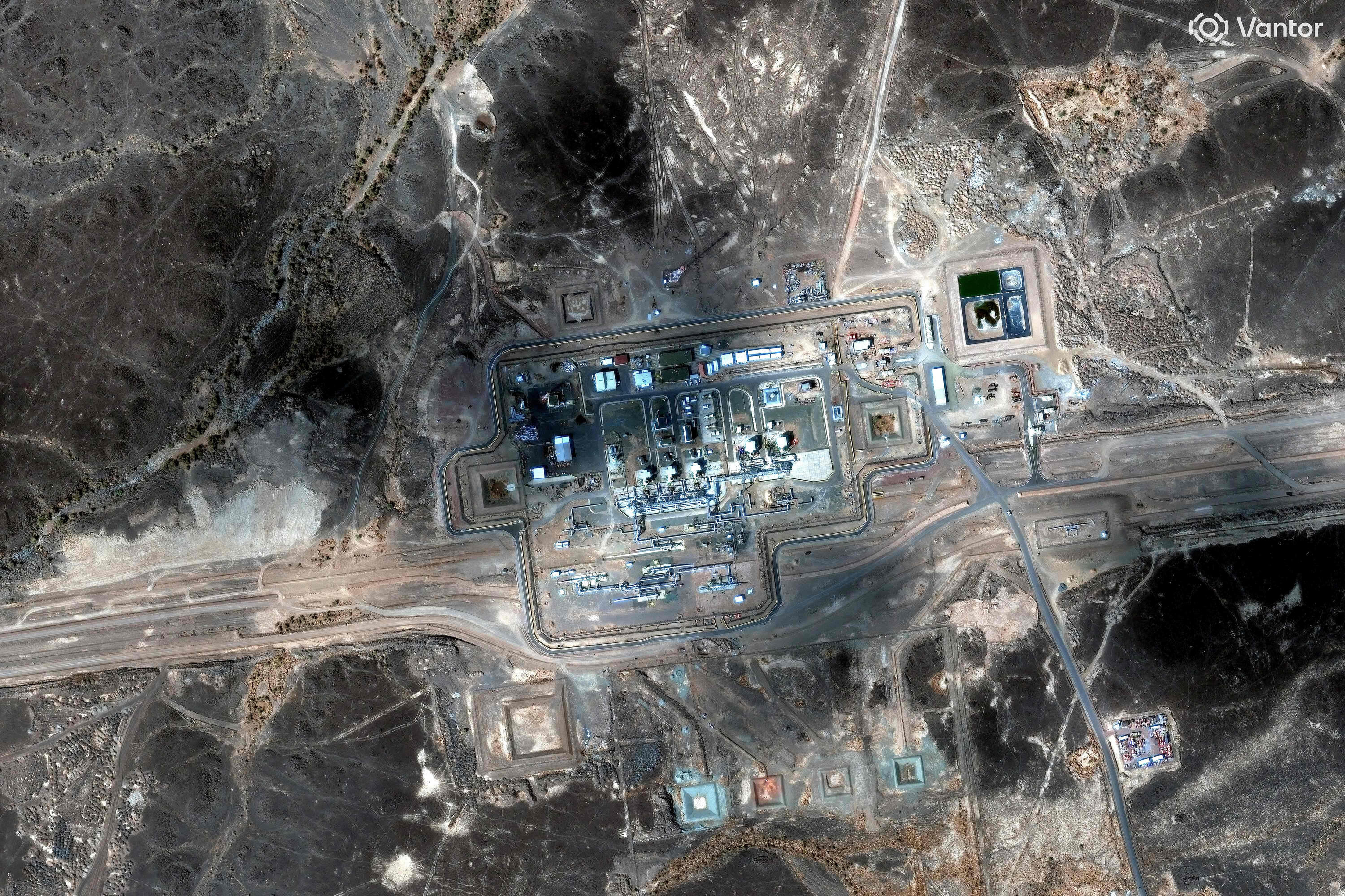 צילום: AFP PHOTO / Satellite image ©2026 Vantor