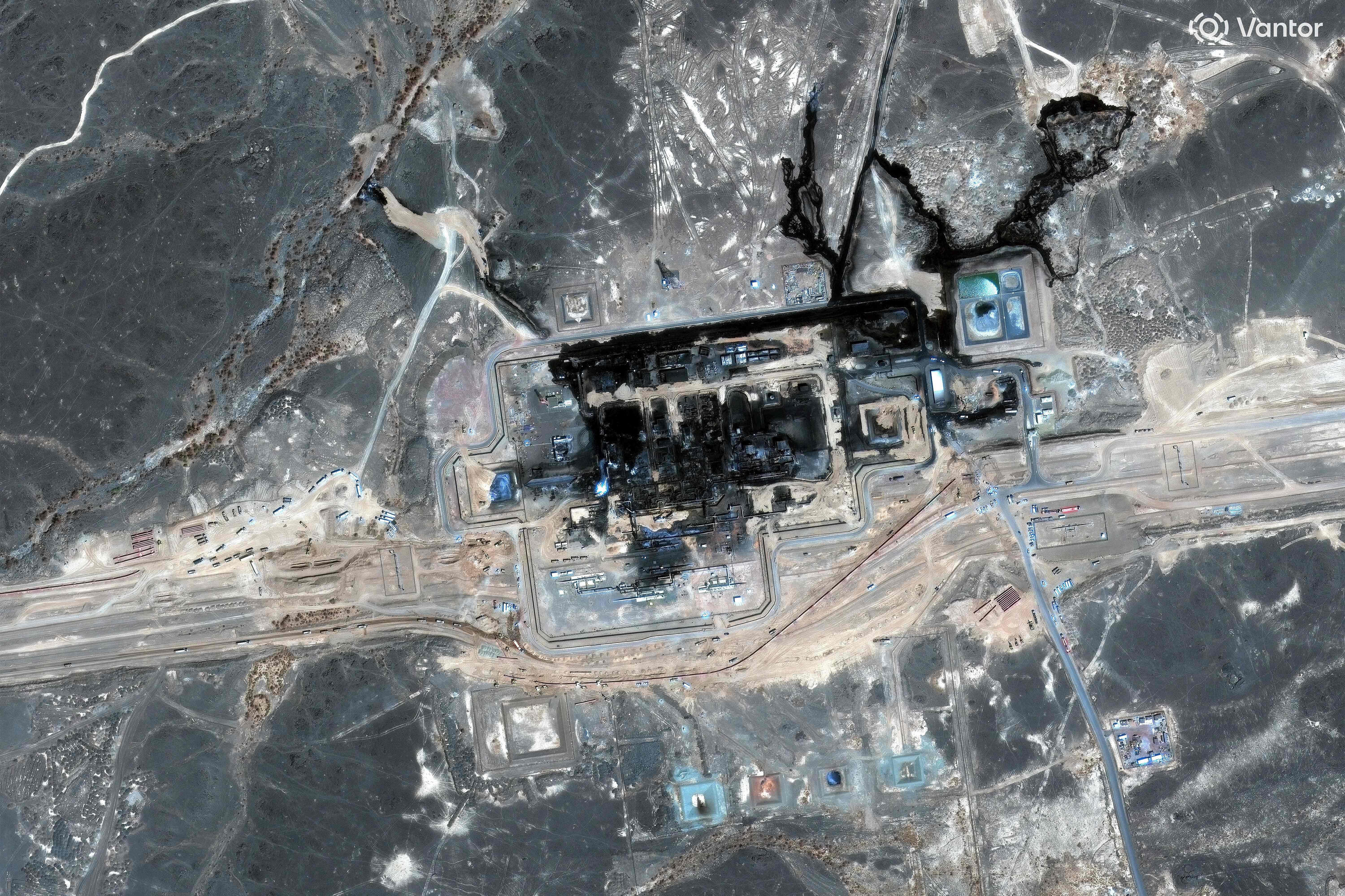 צילום: AFP PHOTO / Satellite image ©2026 Vantor